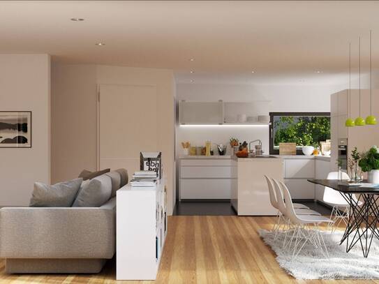 ZACK... VERLIEBT! Sonnenverwöhnte 4-Zimmer-Wohnung in elegantem Wohnensemble!