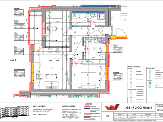 Moderne kernsanierte 3-Zimmer-Wohnungen