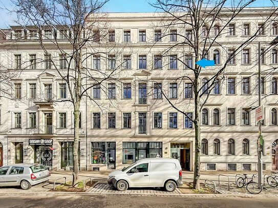 Gepflegte 3-Zimmer-Wohnung mit großem Balkon im Waldstraßenviertel