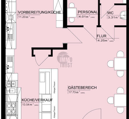 Ladenfläche mit PKW Stellplätzen zu vermieten, keine Gastronomie