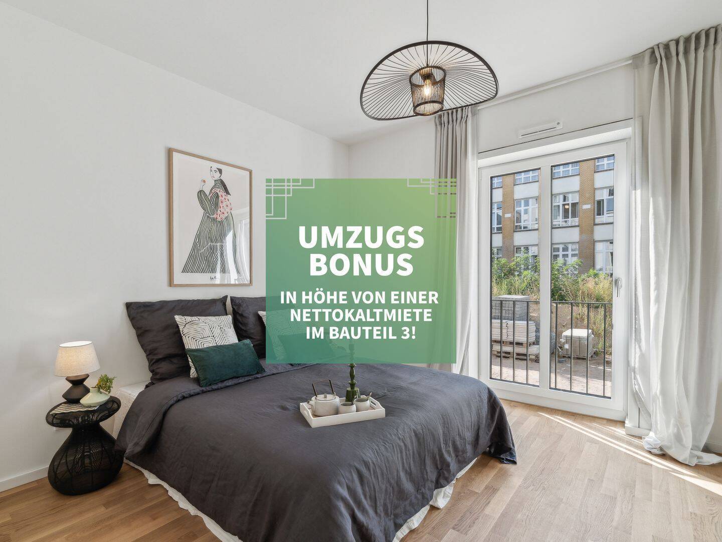 Stilvolles Dachgeschossapartment: 3-Zimmer-Wohnung mit schönem Balkon und Einbauküche - Photo 1