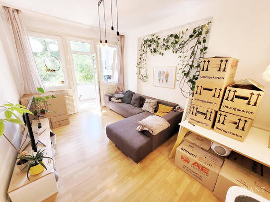 Ruhige, helle 3 Zimmer-Wohnung in Stuttgart-Ost mit Blick ins Grüne