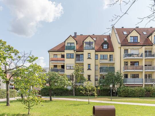 3-Zimmer-Wohnung mit Süd-West-Balkon, Lift und TG-Stellplatz in Landshut-Nikola