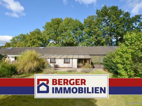 Wohnen auf einer Ebene - Bungalow mit herrlichem Garten und Garage