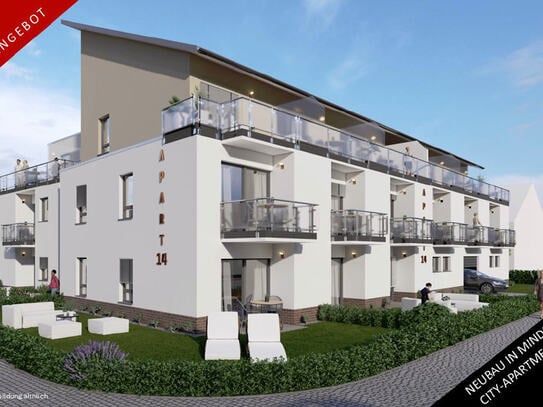 Ap. 06 - 43 m² - OG - Neubau Wohnanlage Minden - Habsburgerring 14