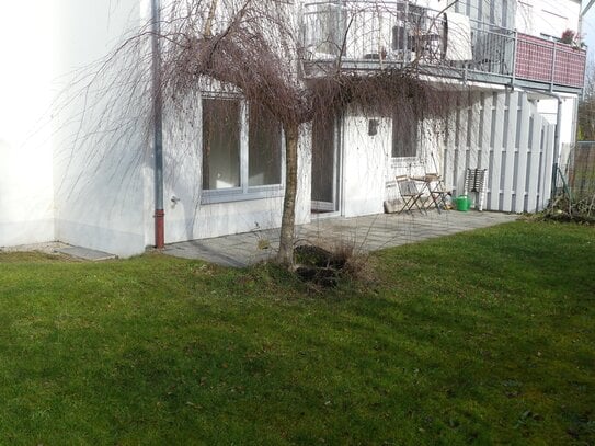 Wohnen in Bestlage! 3 Zimmer Wohnung in Heilsbronn mit schönem Gartenanteil!