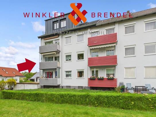 5-Zimmer-Wohnung im 1. OG mit 2 Balkonen in Bayreuth - Altstadt