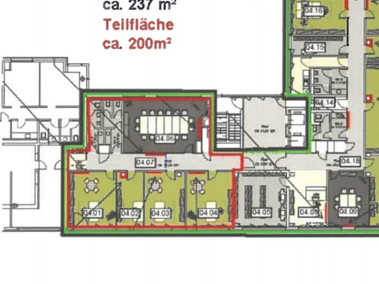 Bürofläche in bester Lage am Medienhafen - All-in-Miete