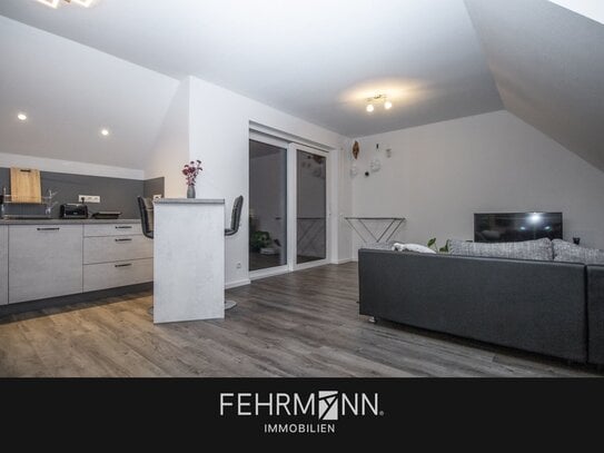 Charmante 2-Zimmer-Dachgeschosswohnung mit Balkon in ruhiger Lage von Lengerich