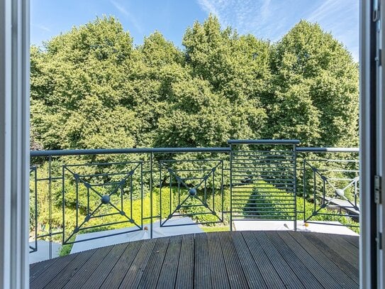 Maisonettewohnung mit Blick über die Promenade