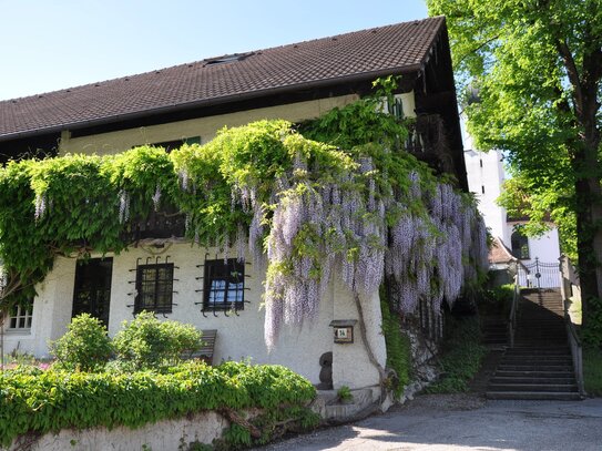 romantische Maisonette in altem Bauerhaus im schönen Holzhausen