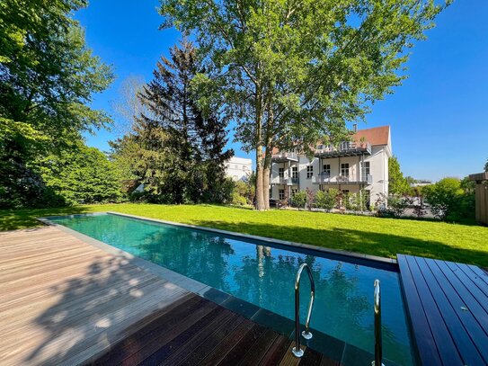 Klimatisiertes Penthouse mit Wasserblick am berühmten Circus in Putbus