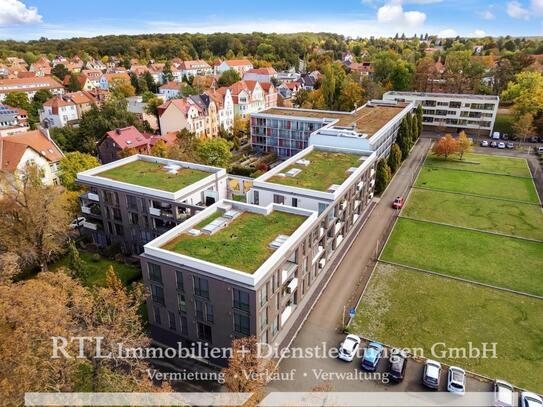 (A1494) Stilvolles Wohnen im Herzen Weimars - Eigentumswohnung mit großzügiger Dachterrasse