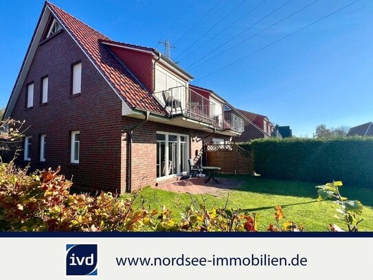 Norddeich - EG Ferienwohnung mit Garten