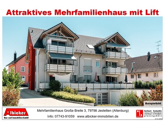 4 Zimmerwohnung OG mit Balkon ca. 102 m² mit Lift, Klimafreundlicher Neubau- Jestetten Altenburg