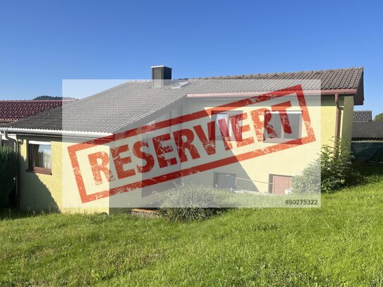 RESERVIERT: Wohnhaus mit Garten und Garage in Gosheim