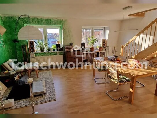 [TAUSCHWOHNUNG] 2,5 Raum Maisonette-Wohnung in Elbnähe