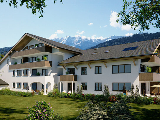 3-Zimmer Terrassen-Wohnung "Alpenblick" - perfekte Lage mit Bergpanorama - Neubau Erstbezug!