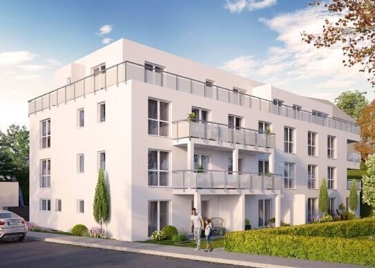 KfW 40 Effizienzhaus mit QNG Zertifikat PENTHOUSE NEUBAU MERING 3 ZKB SÜD Ausrichtung