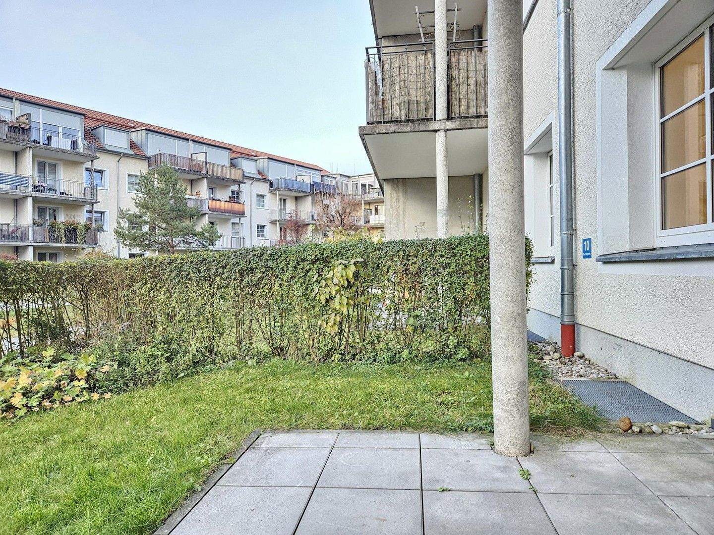 Ruhige 2-Zimmer mit Terrasse am Mangfallplatz