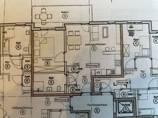 Ruhige Zwei-Zimmer-Stadtwohnung in Künzelsau mit Balkon langfristig von Privat zu vermieten