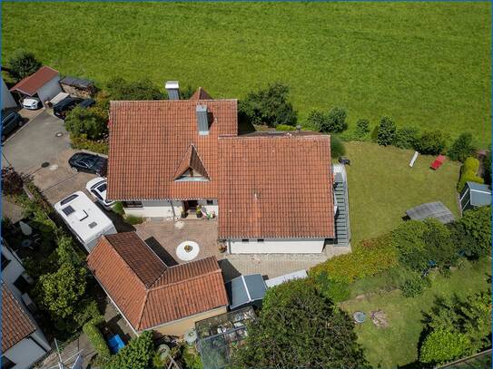 Traumhaftes Einfamilienhaus mit Gewerbe & Ferienwohnung in ruhiger Sackgasse in Radolfzell Böhringen