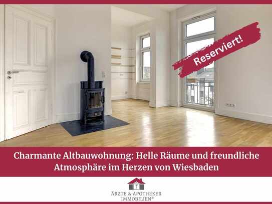 Charmante Altbauwohnung: Helle Räume und freundliche Atmosphäre im Herzen von Wiesbaden