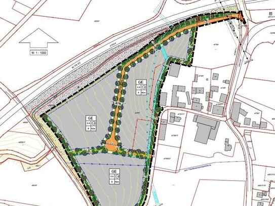 Gewerbegrundstücke in Neukrichen v.W. "GE Friebersdorf"