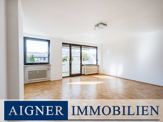 AIGNER - Große 3-Zimmer-Wohnung mit 3 Balkonen in ruhiger und grüner Lage