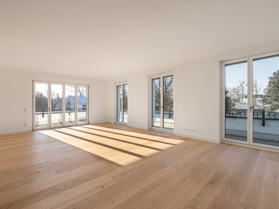 Erstbezug: Hochklassige Dachgeschoss-Wohnung in fertiggestelltem Stadtpalais