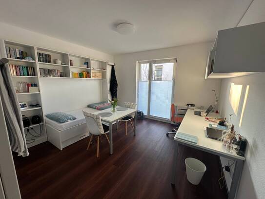 Möbliertes 1 Zi. App. nur für Studierende + Balkon + Kitchenette | Anfragen nur per E-Mail