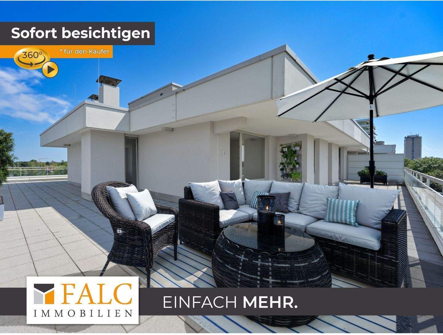 Sonniges Penthouse in Solln - Stilvolle 3-Zimmer-Wohnung mit Ausbauoption zum 4-Zimmer-Paradies