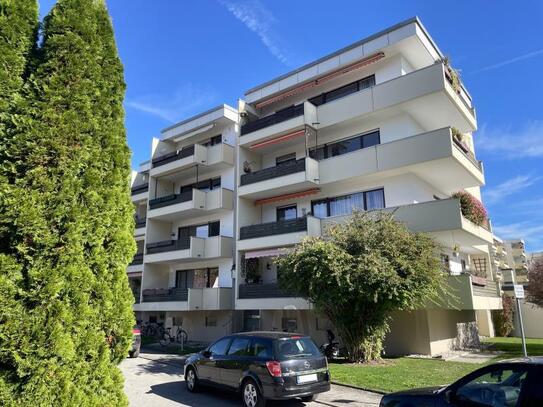 gemütliche 2-Zimmer-Wohnung mit großem Balkon und Tiefgaragenstellplatz nahe der Ammer