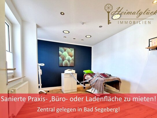 Einzigartige Gewerbefläche + opt. 2-Zimmer Wohnung - in Bad Segeberg zu vermieten! -