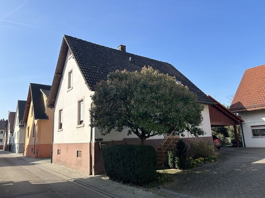 Gemütliches Einfamilienhaus mit Potential in Stutensee-Staffort