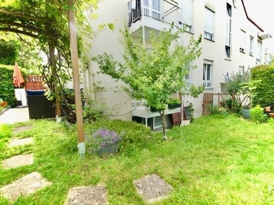 Lichtdurchflutete, ruhig gelegene 3-Zimmer-Garten-Maisonettewohnung mit Süd-/Ost-Ausrichtung!