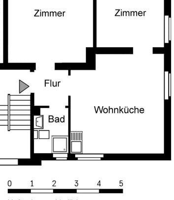 Gemütliche 2-Zimmer-Wohnung mit Balkon