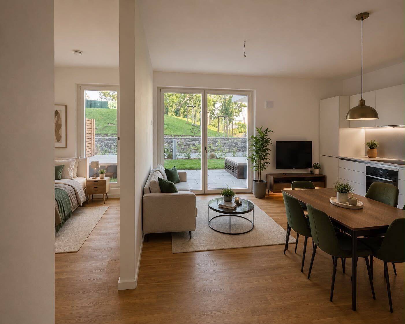 Neubau-Erstbezug in Charlottenburg-Westend – Stilvolle 1,5-Zimmer-Wohnung mit großer Terrasse - Photo 1