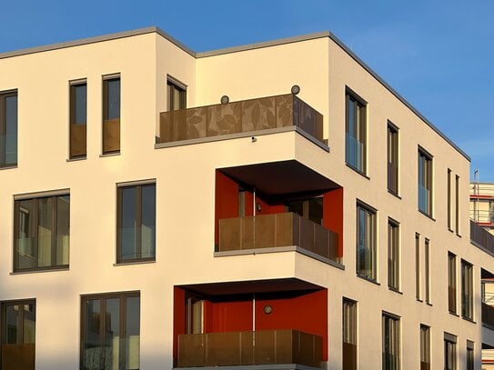 Moderne 2-Zimmerwohnung mit Balkon und TG-Platz in Langen