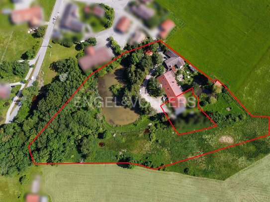 Idyllischer Landsitz für Mehrgenerationen, Selbstversorger, Tierliebhaber