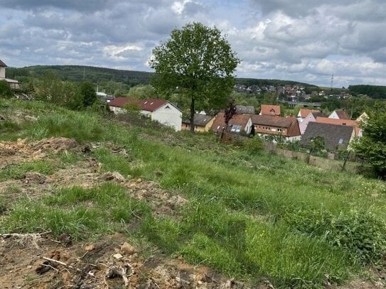 Idyllisches Baugrundstück für Doppelhaushälfte in bester Lage in Bamberg Memmelsdorf