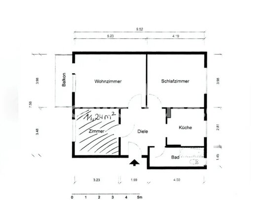 [TAUSCHWOHNUNG] Schön geschnittene Wohnung in Top-Lage