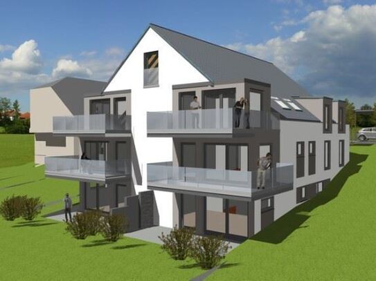 Neubau++großflächige 3-Zi.-Whg mit großem Balkon++ Weitblick++barrierefrei++inkl. 2 Stellplätze++in Forchheim