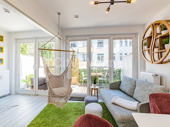 Modern ausgestattetes Apartment mit großem Balkon in Hamburg-Bahrenfeld