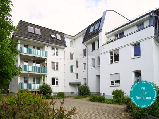 Großzügige 2 Raum Wohnung mit West-Balkon und Tageslichtbad in ruhiger Küchwald-Nähe !!