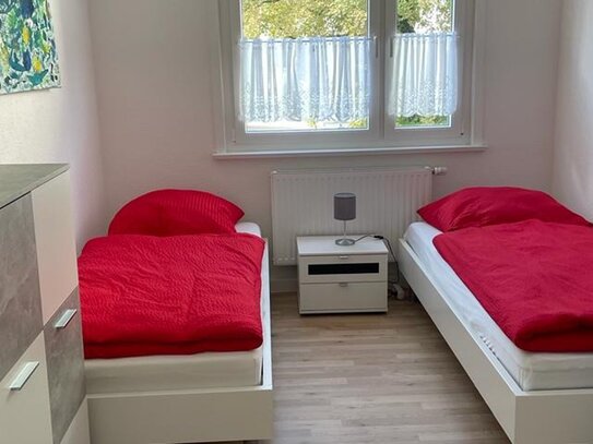 3-Zimmerwohnung mit Internet, TV, Küche, Dusche/Wc, Waschmaschine