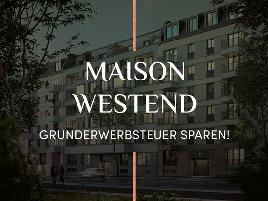 Familiendomizil in Westend: Moderne 4-Zimmer-Wohnung mit Loggia und Balkon