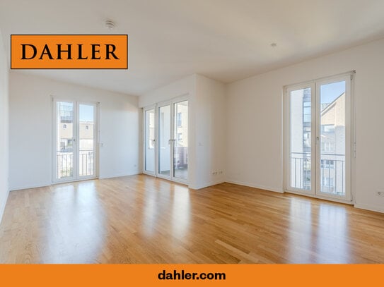 Light-flooded condominium with water views in Potsdam's Speicherstadt district