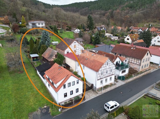 Ihr neues Zuhause - charmantes Einfamilienhaus mit Garten, Garage und Scheune | Viel Potenzial für individuelle Wohnträ…