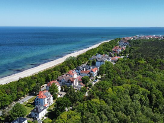 Strandwohnung mit Balkon in der Ostseeallee